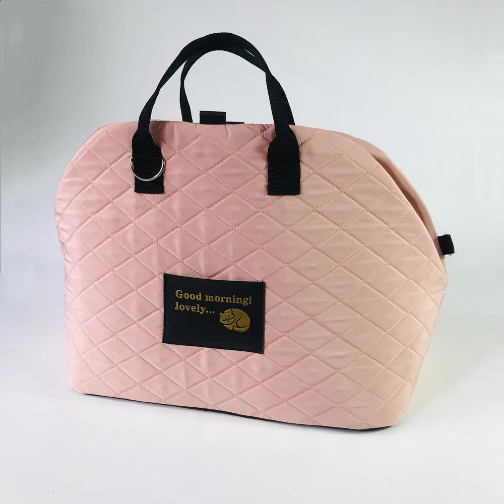Car mounted dog kennel cat crossbody bag handbag