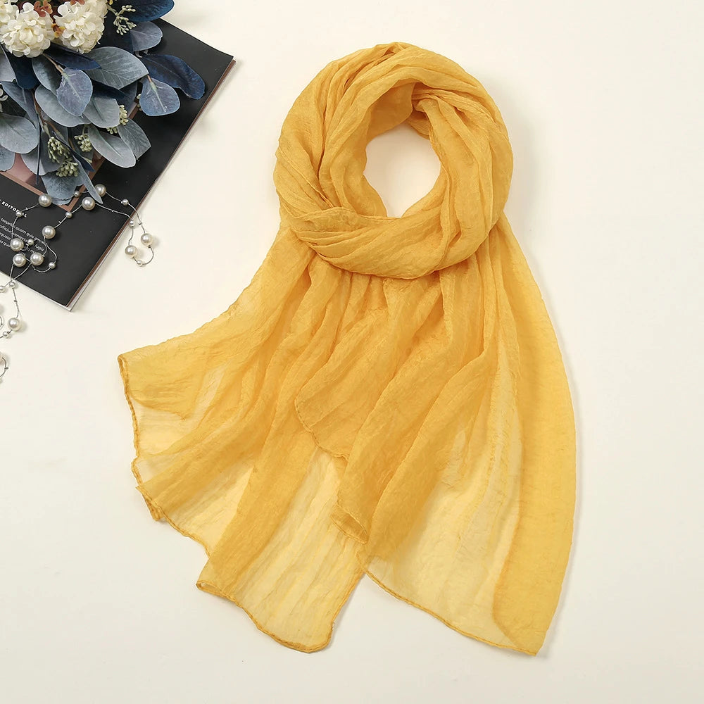 Oversize Chiffon Women Summer Shawl Sleeves
