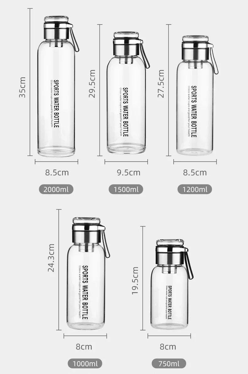 750ML/1000ML High Borosilicate Glass Transparent