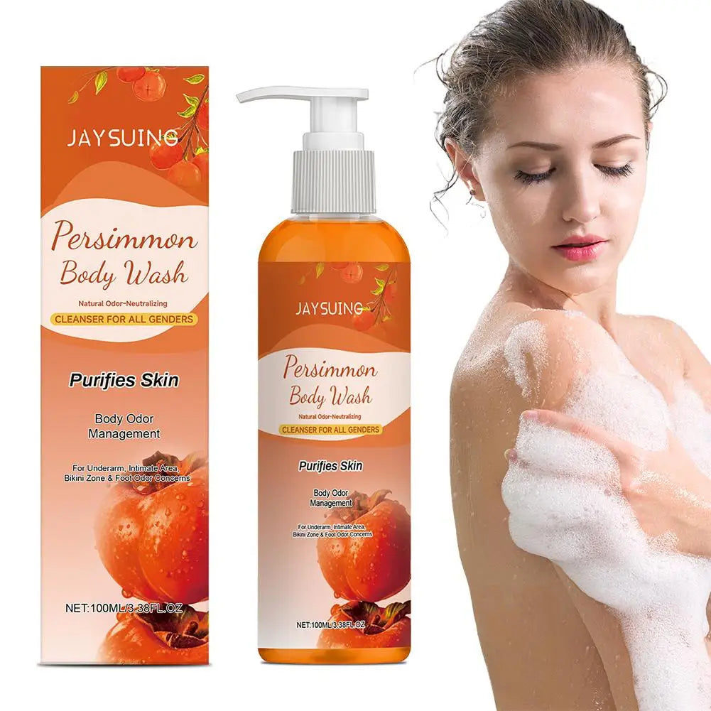 Persimmon Shower Gel Persimmon Extract For Men and Women Gentle on All Skin Types