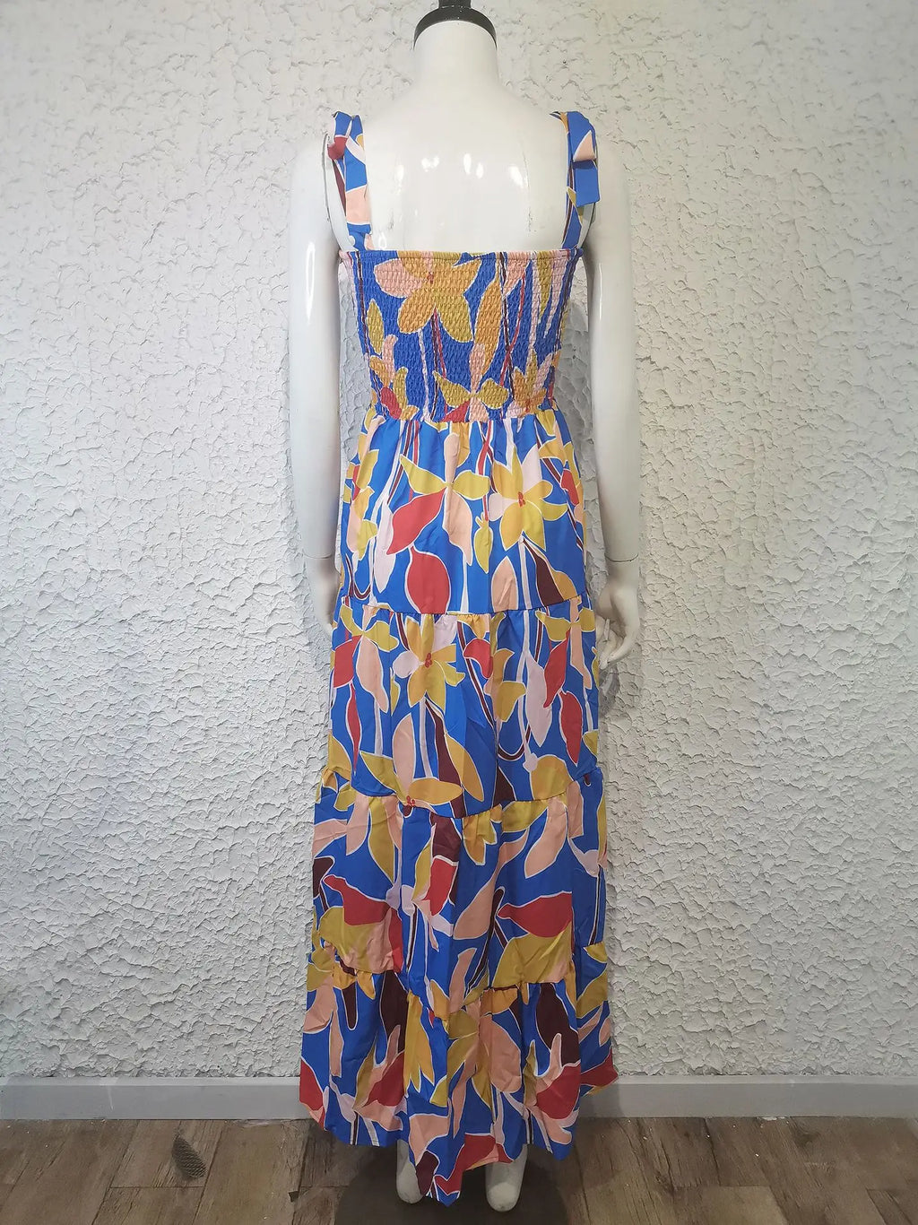 Fashion Bohemian Style Print Beach Dress