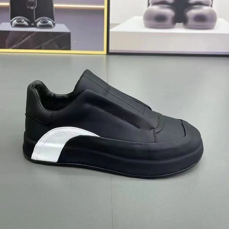 Sneakers Casual Men Cover Bottom Board Shoes