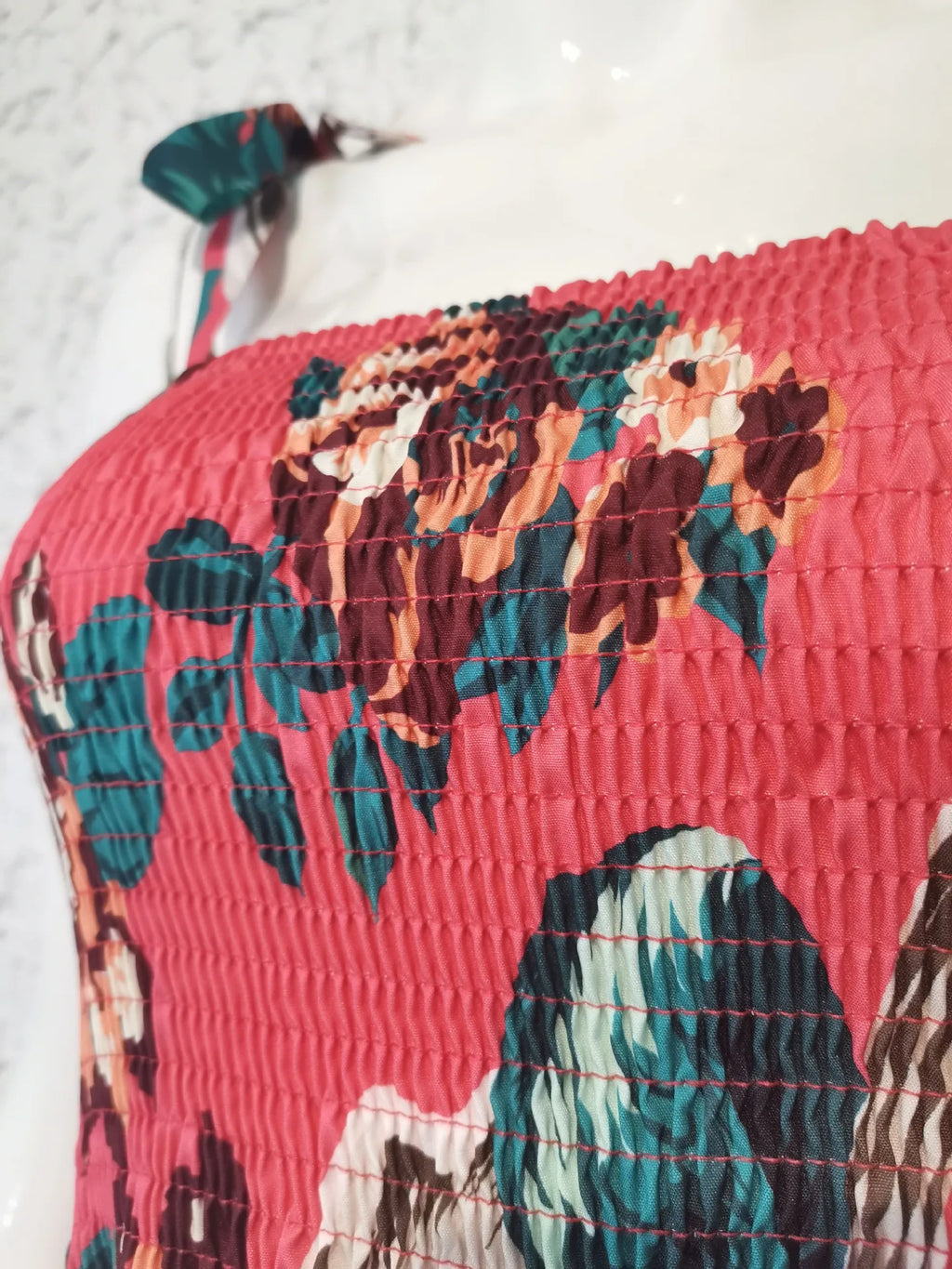 Fashion Bohemian Style Print Beach Dress