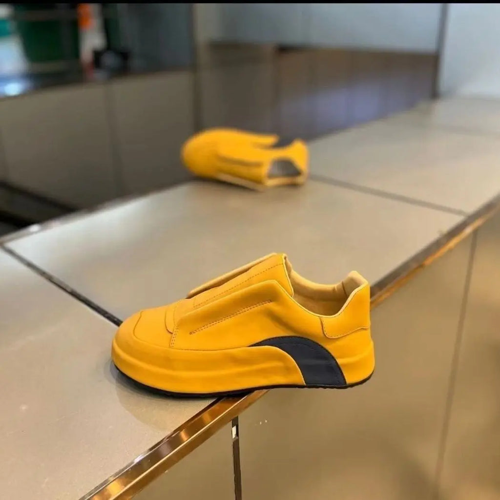 Sneakers Casual Men Cover Bottom Board Shoes