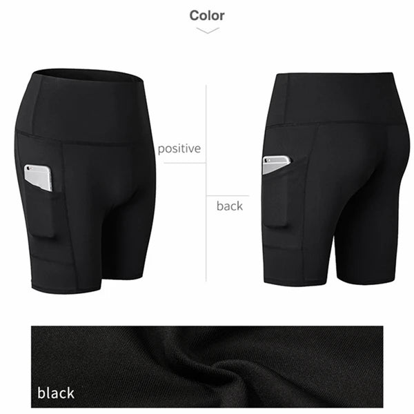 Women Yoga Shorts High Waist