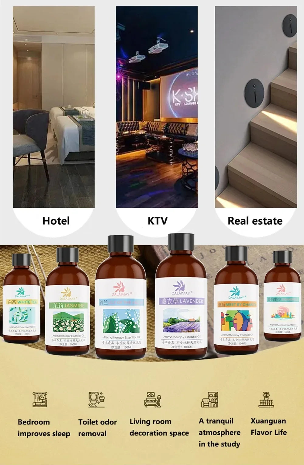 Aromatherapy Essential Oil Diffuser Waterless