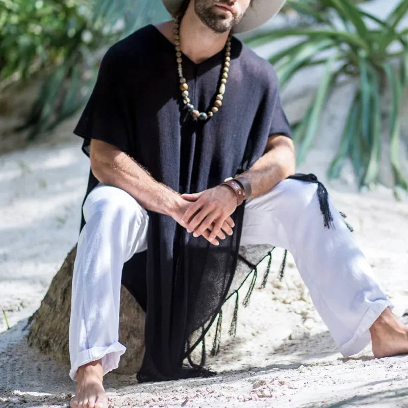 Bohemian Travel Casual Men's Cardigan