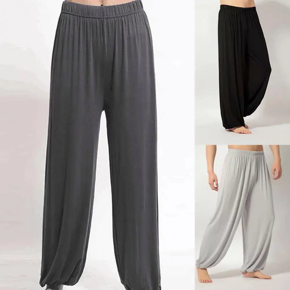 Women/Men Harem Pants Modal Yoga Loose Long Pants