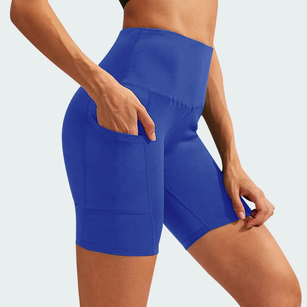 Women Yoga Shorts High Waist