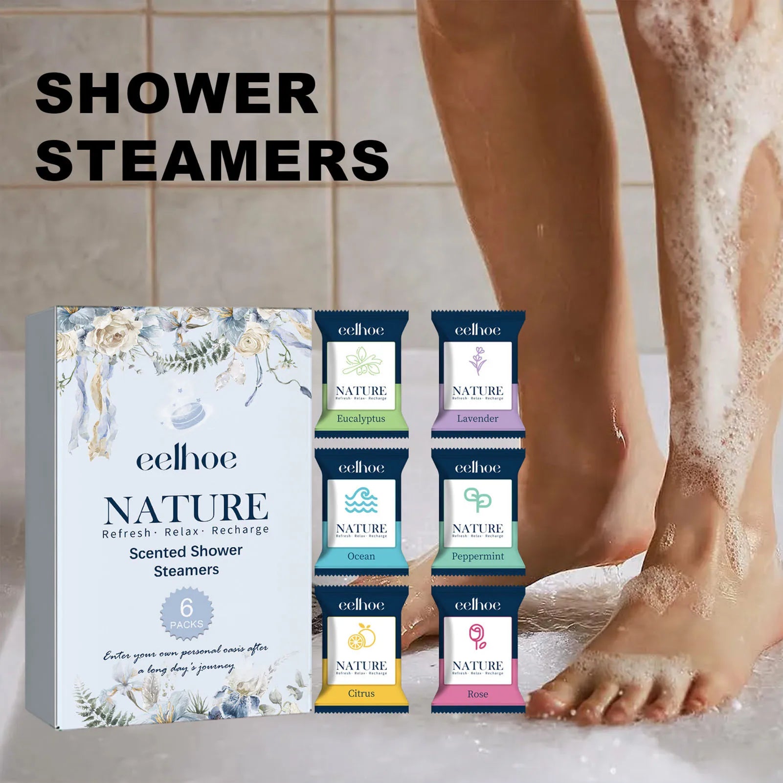 Aromatherapy Shower Steamers Long-lasting Fragrance