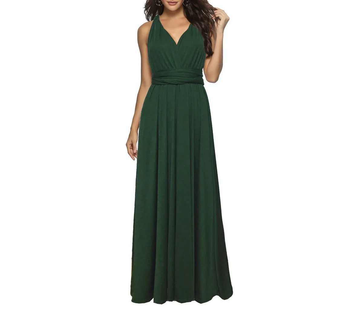 Women Dresses Multiway Wrap Convertible Boho Maxi Dress
