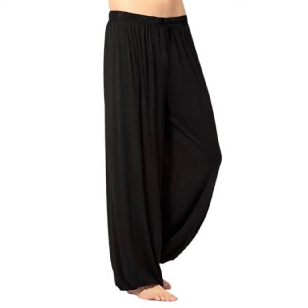 Women/Men Harem Pants Modal Yoga Loose Long Pants