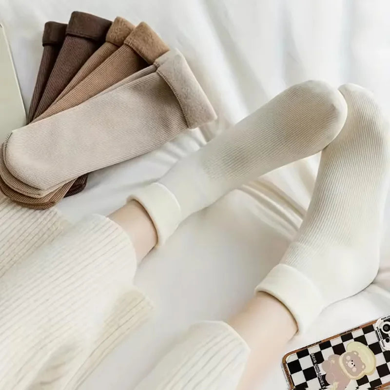 5 Pairs Snow Socks For Women