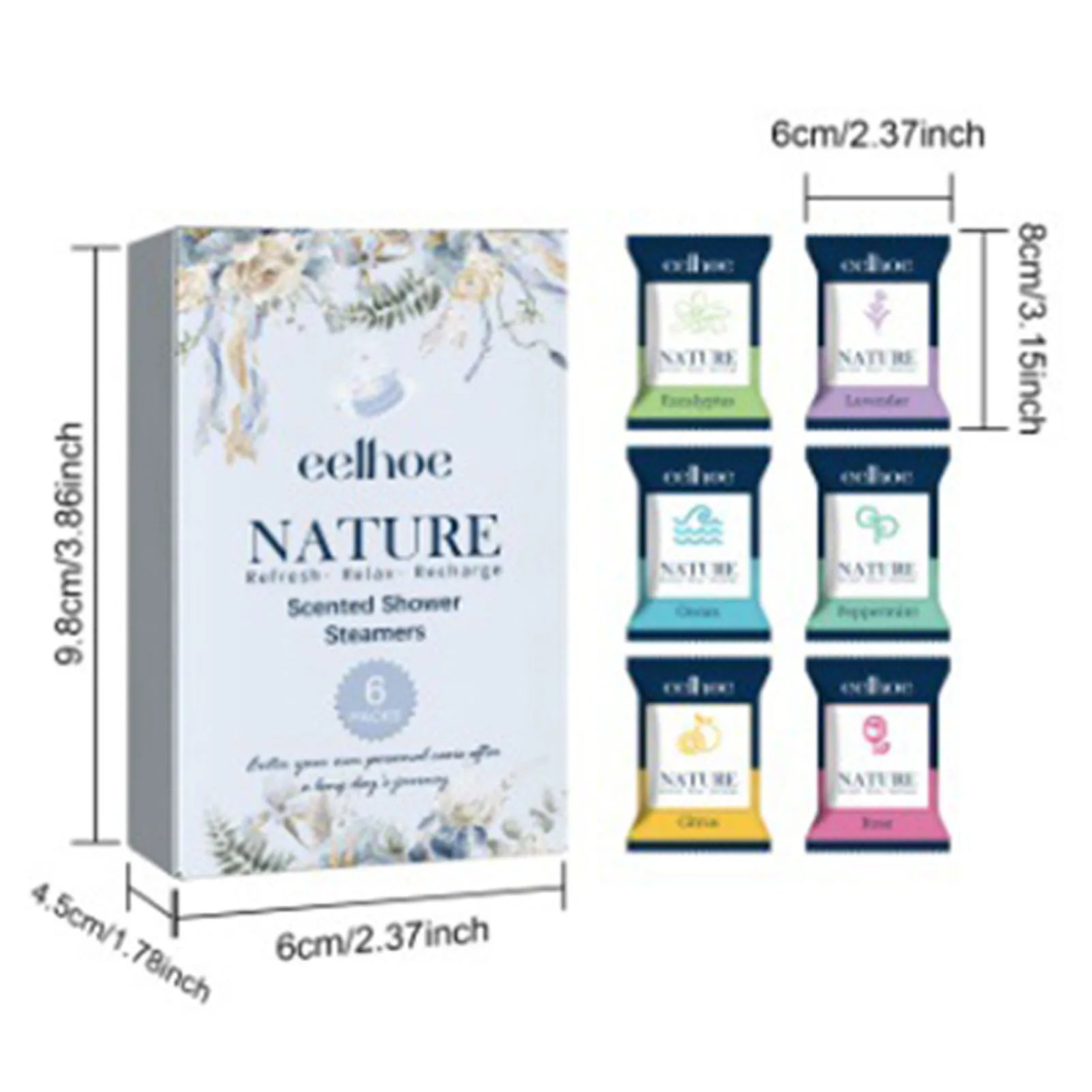 Aromatherapy Shower Steamers Long-lasting Fragrance