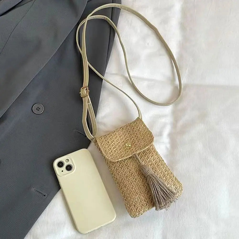 Fashionable Braided Women Straw Beach Bag