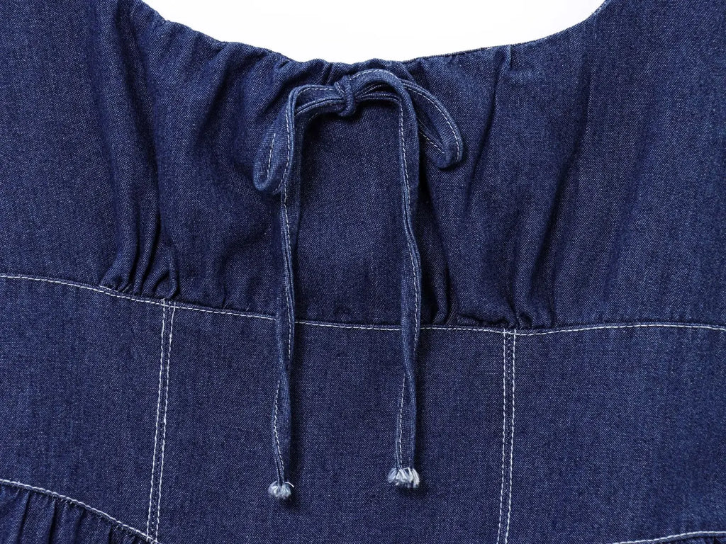 Blue Denim Tank Dress