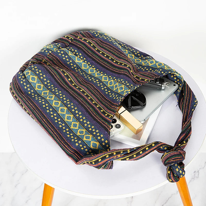 Women's Boho Chic Aztec Tote Bag
