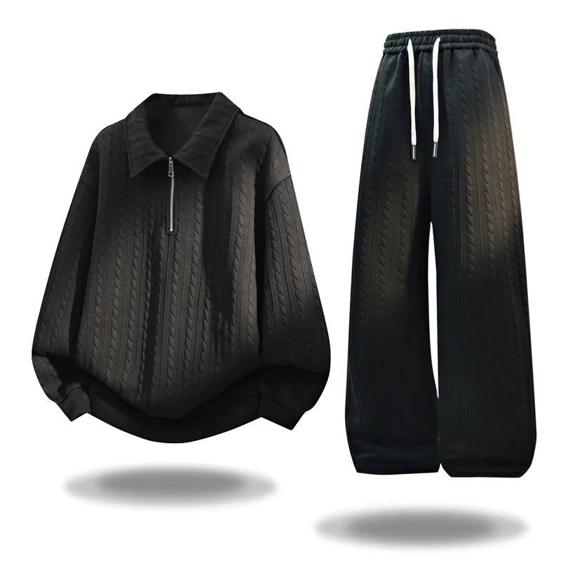 Casual Sportswear Set Two Piece Soft Comfort Fabric