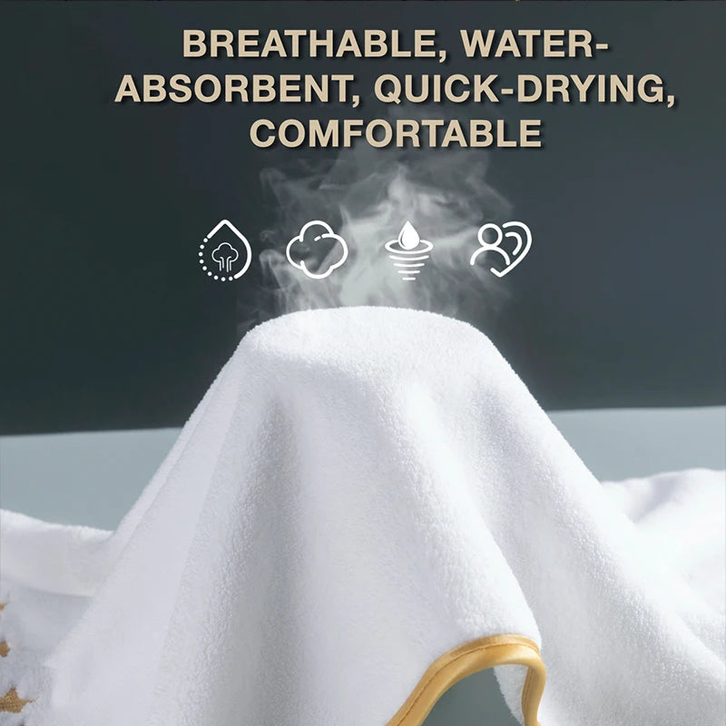 8pcs Luxury Hotel High Quality Cotton Bath Towel Set