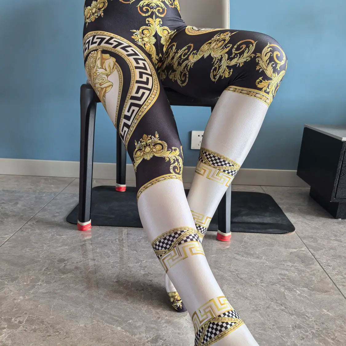 Plus Size Opaque Tights for Women