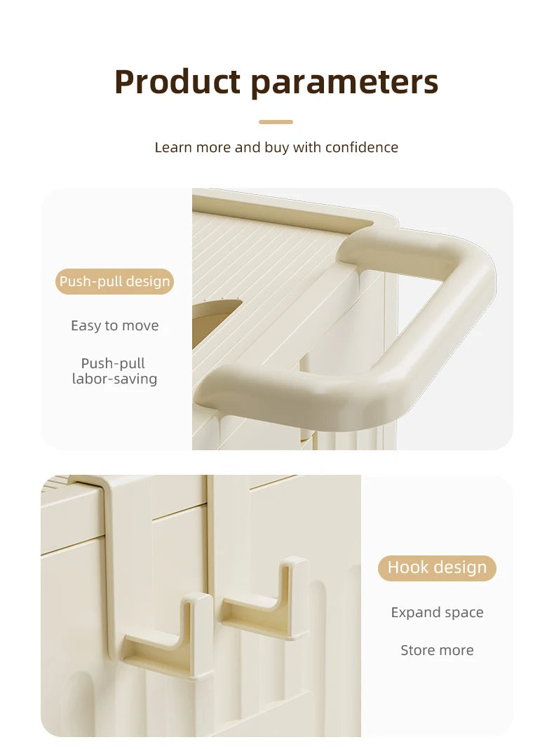Yoga Mat Folding Storage With Wheels
