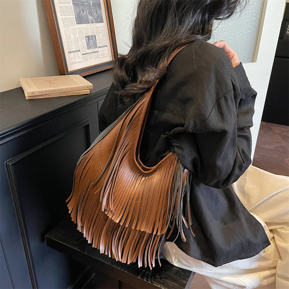 MOODS Bohemia Style Shoulder Hobo Bags