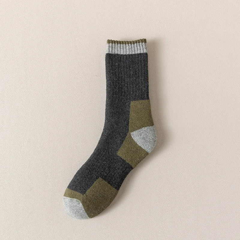 Winter Merino Wool Socks Thickened Mens