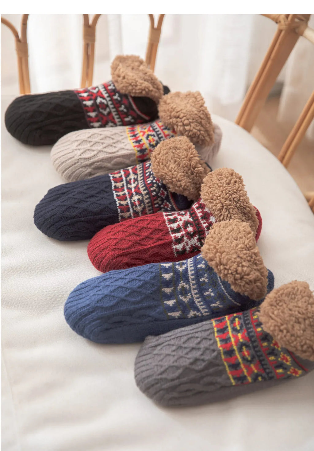 Super Warm Winter Non-slip Floor Socks Women/Men