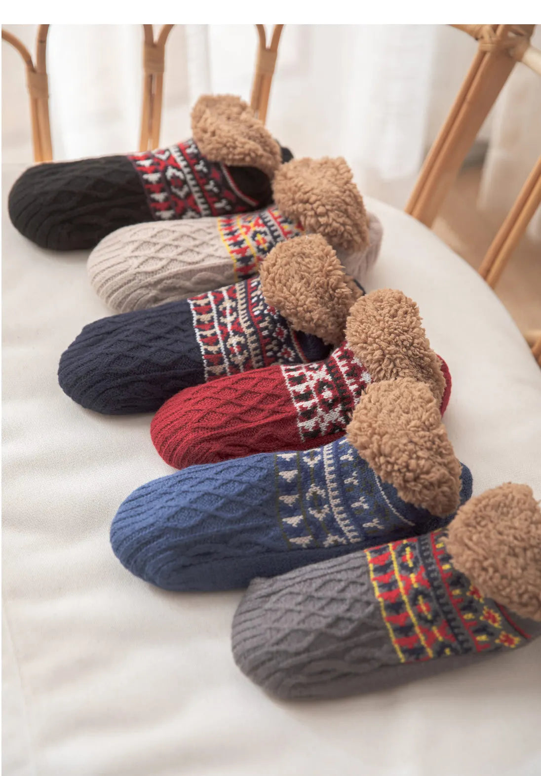 Super Warm Winter Non-slip Floor Socks Women/Men