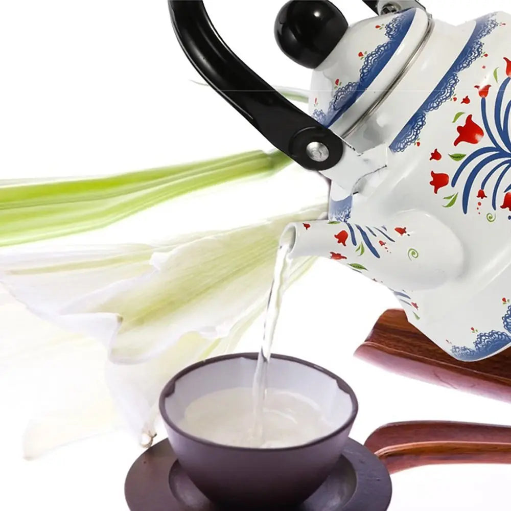 Enamel Tea Kettle European Style 2.5L