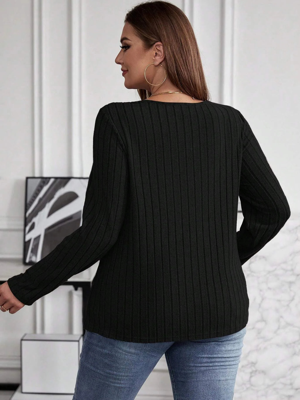 5XL Plus Size Elegant Casual Woman T-Shirt Fashion Loose
