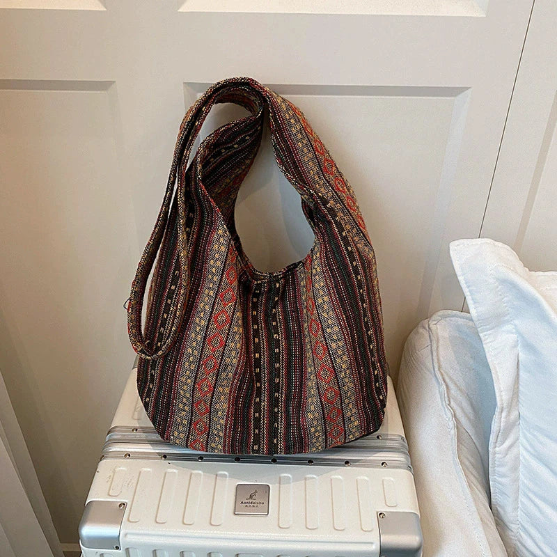 Women's Boho Chic Aztec Tote Bag