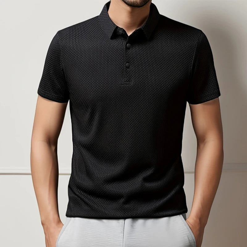 New Men's Business Casual Short Sleeve
