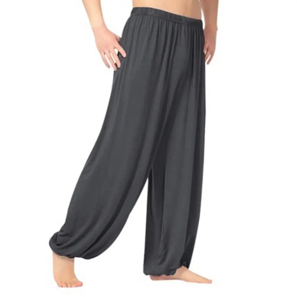 Women/Men Harem Pants Modal Yoga Loose Long Pants