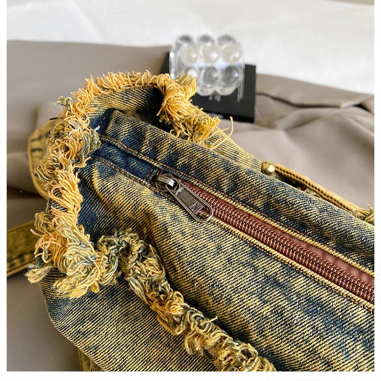 Women Bag Fashion Travel Crossbody Casual Denim Bag