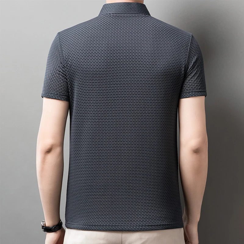 New Men's Business Casual Short Sleeve