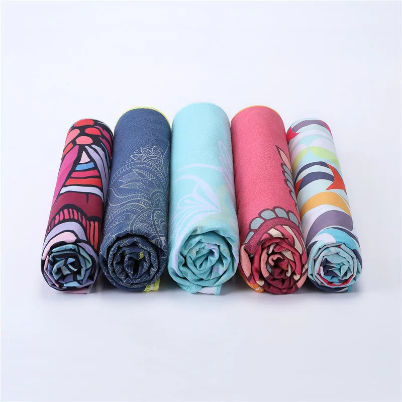 Yoga Mat Towel double-side Velvet Yoga Fitness Isolation Mat