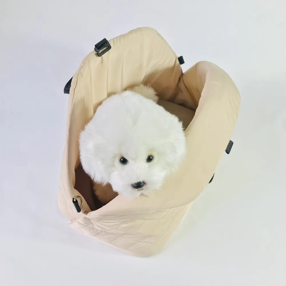 Car mounted dog kennel cat crossbody bag handbag