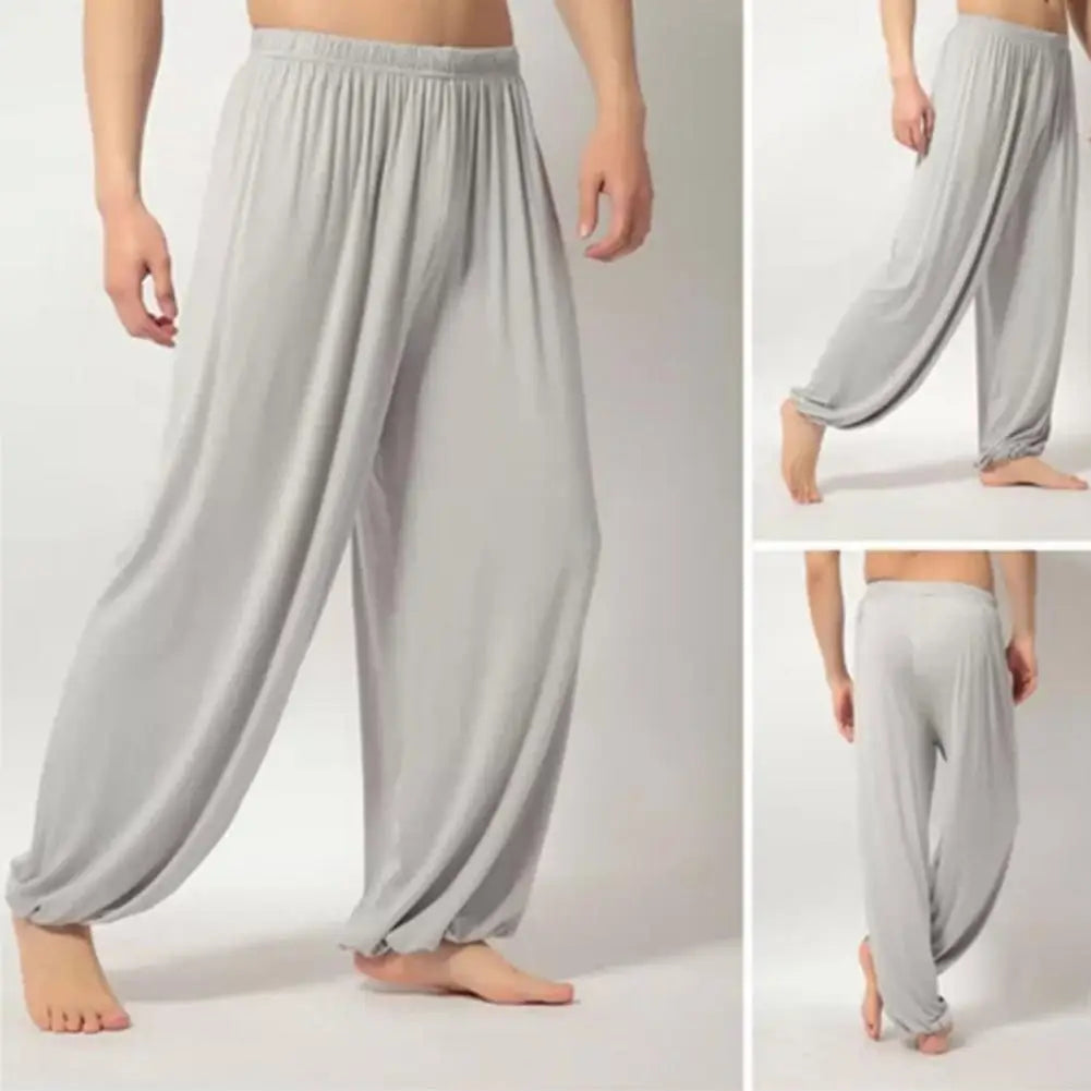 Women/Men Harem Pants Modal Yoga Loose Long Pants