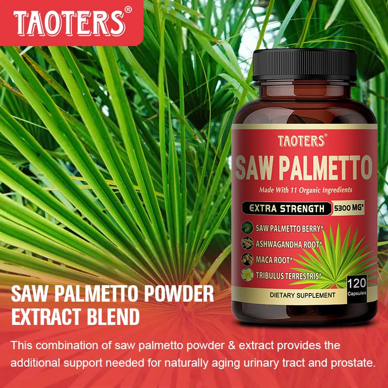 Saw Palmetto Supplement 5300 Mg