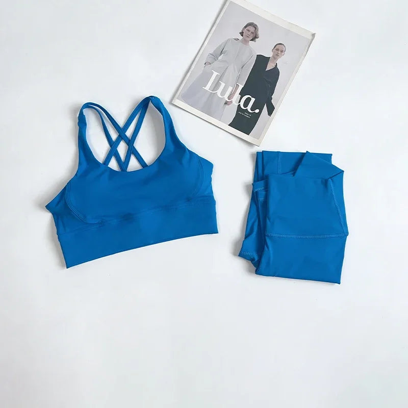2 Pieces Yoga Set Women