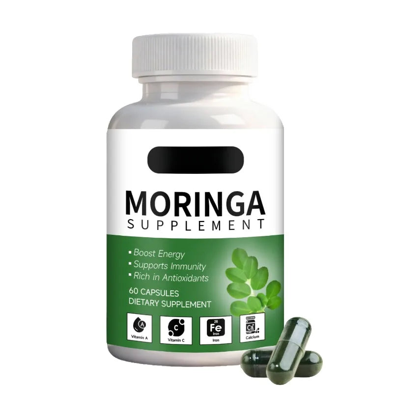 Moringa Supplement–Rich in Antioxidants & Vital Nutrients