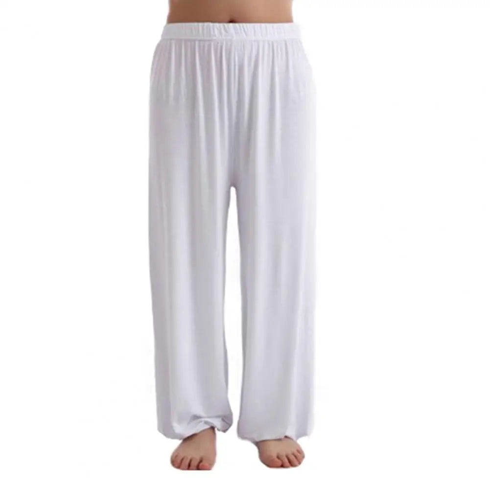 Women/Men Harem Pants Modal Yoga Loose Long Pants
