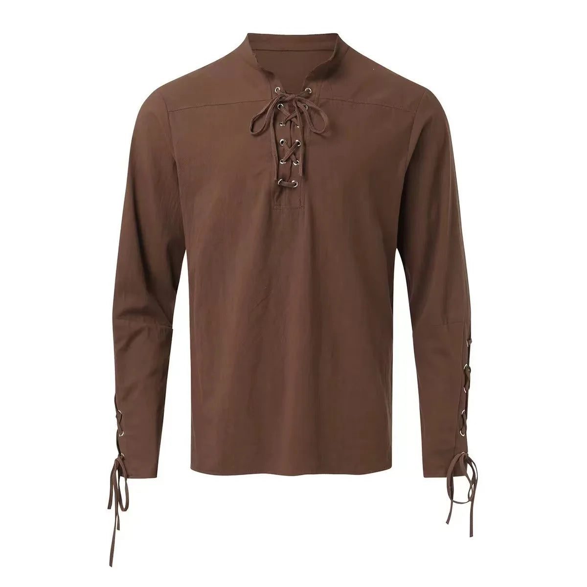 Men's Cotton Linen Shirt Long Sleeve