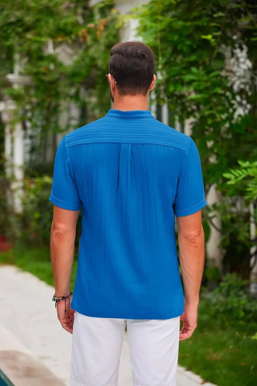 Hawaiian Men's Retro Cotton and Linen shirt