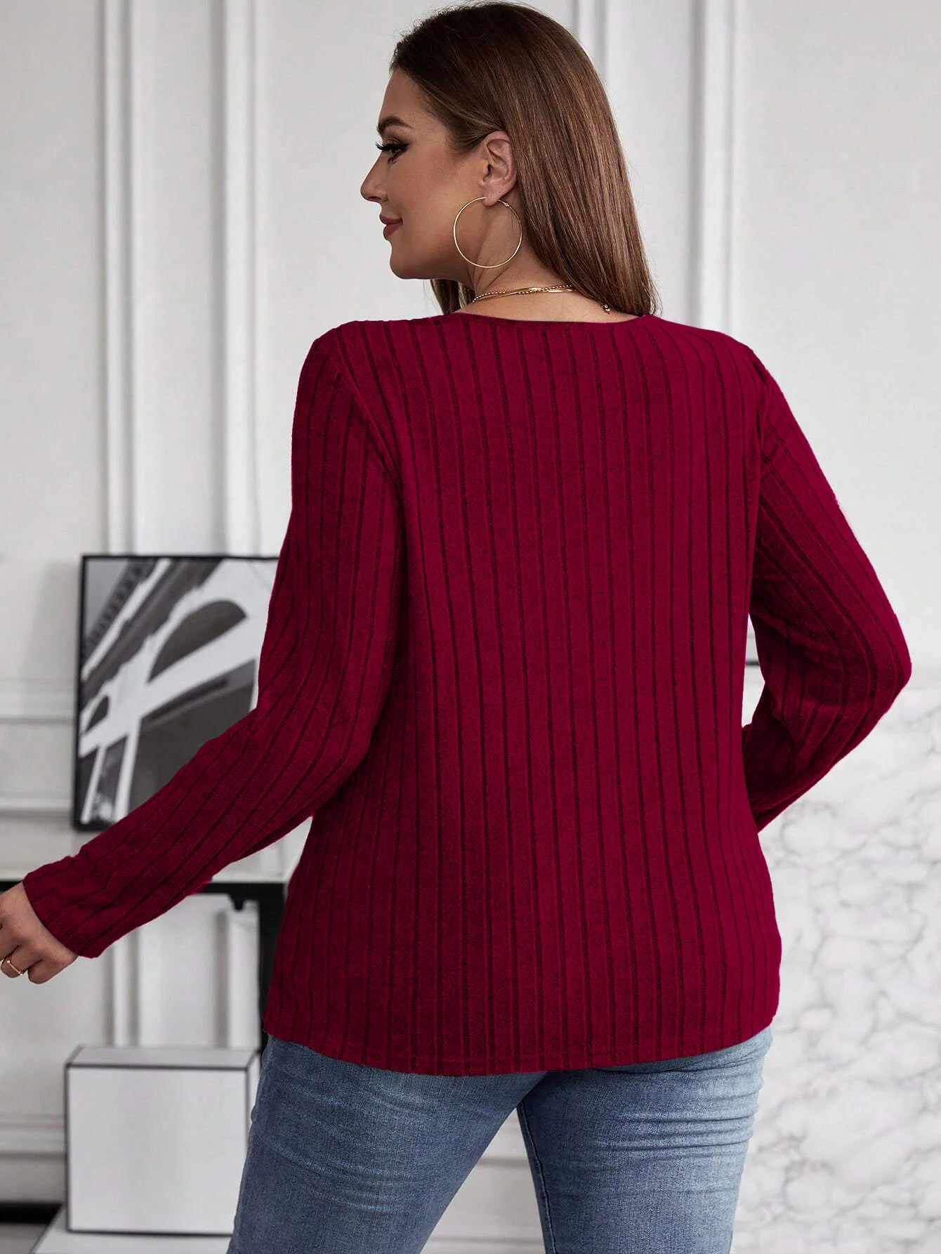 5XL Plus Size Elegant Casual Woman T-Shirt Fashion Loose