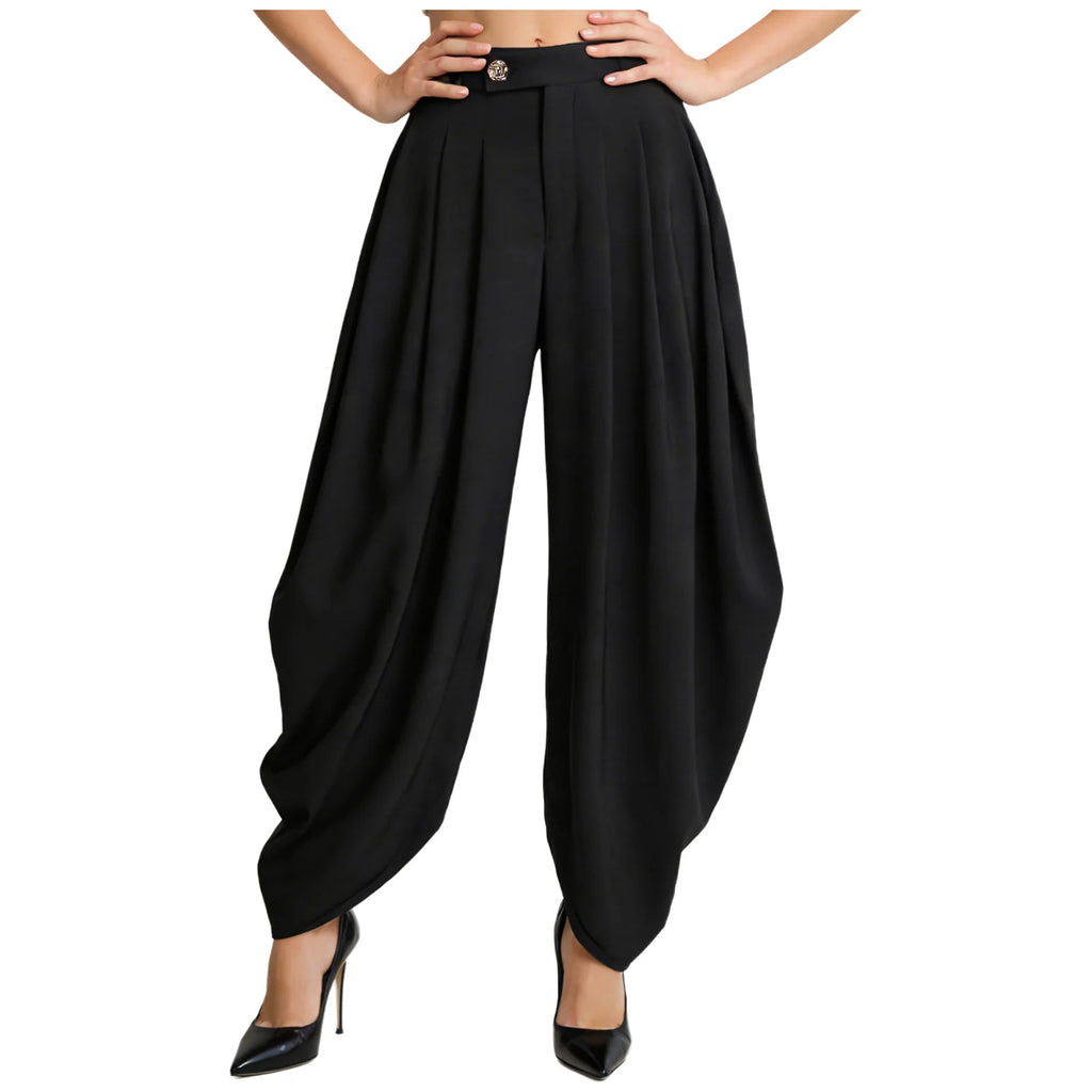 Women Palazzo Pants Trousers