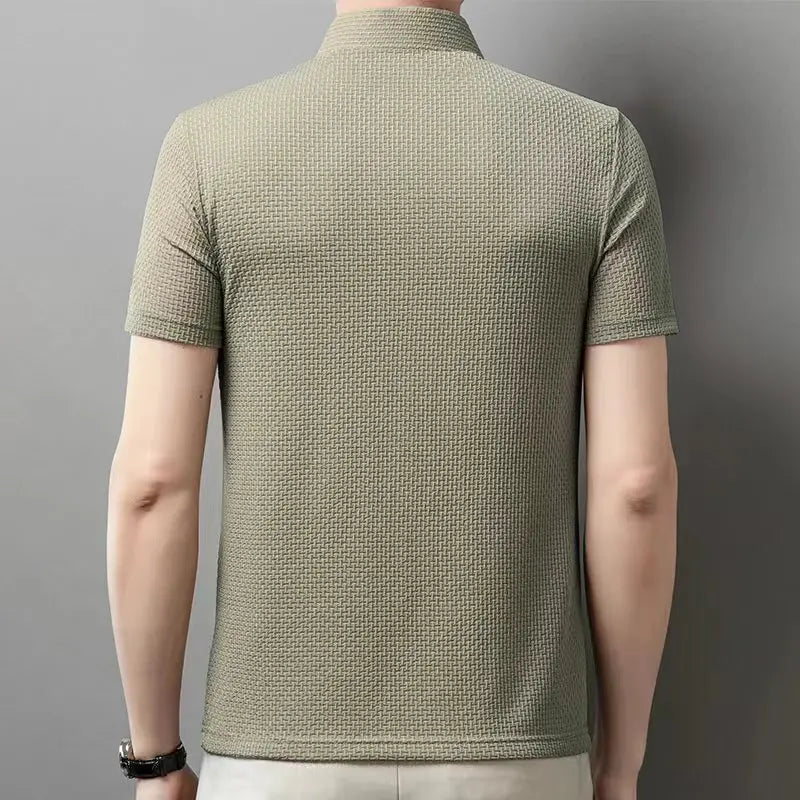 New Men's Business Casual Short Sleeve