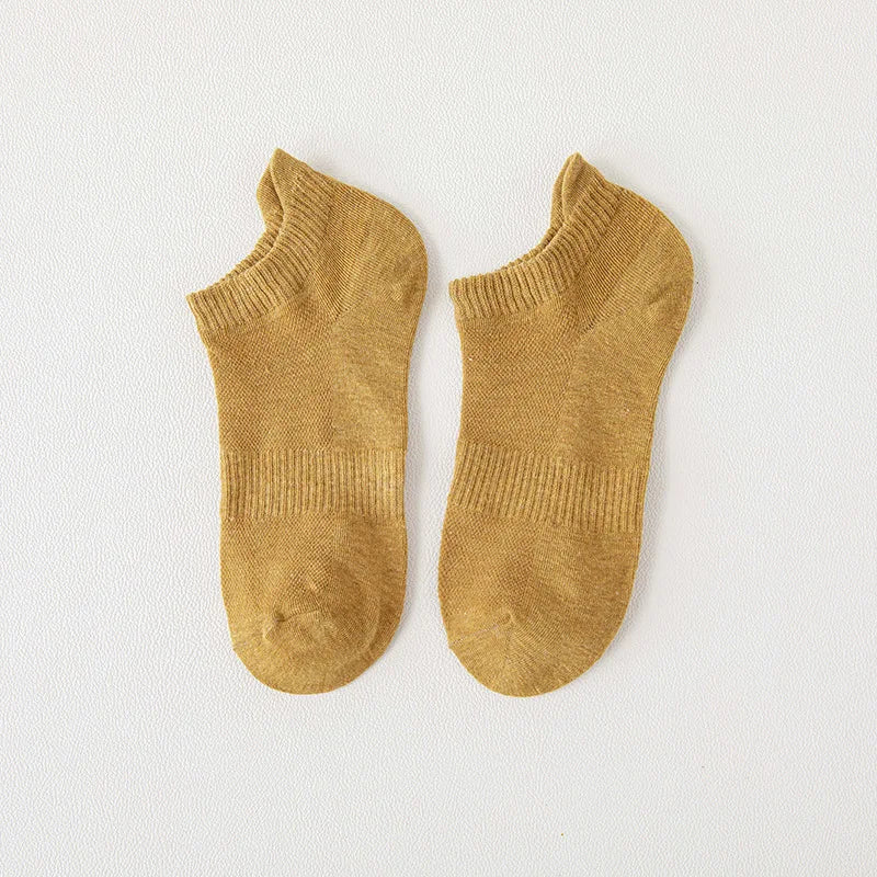 Mens Sport Socks Casual Fashion Solid Color