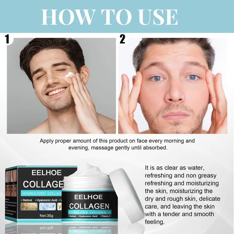 Anti Aging Face Cream Collagen Moisturizing Whitening Facial Skin Care